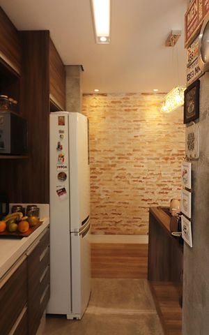 Apartamento à venda com 59m², 2 quartos e 1 vagaCozinha 