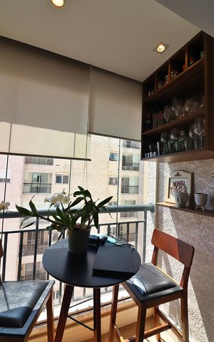 Apartamento à venda com 59m², 2 quartos e 1 vagaSala Sacada 
