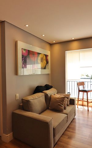 Apartamento à venda com 59m², 2 quartos e 1 vagaSala 