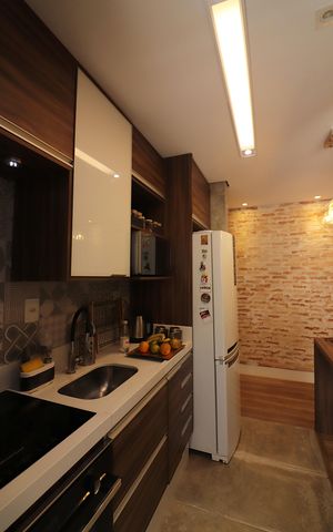 Apartamento à venda com 59m², 2 quartos e 1 vagaCozinha 