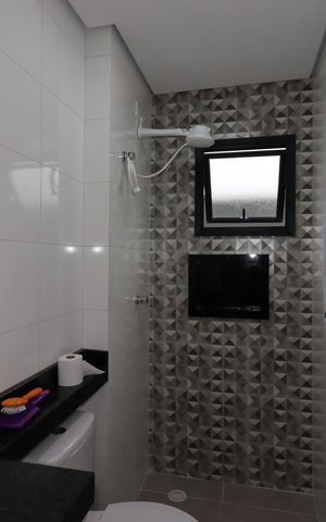 Apartamento à venda com 69m², 2 quartos e 1 vagaBanheiro Social