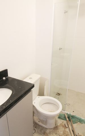 Apartamento para alugar com 39m², 2 quartos e sem vaga Apartamento para alugar com 39m², 2 quartos e sem vagaBanheiro