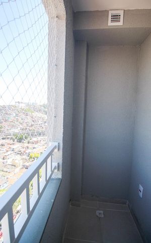 Apartamento para alugar com 36m², 2 quartos e sem vagaVaranda do Quarto 1