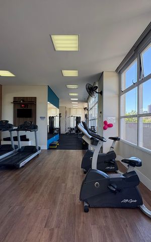 Apartamento à venda com 86m², 3 quartos e 2 vagas Apartamento à venda com 86m², 3 quartos e 2 vagasÁrea comum - Academia