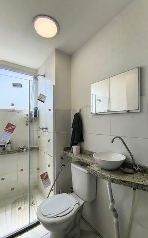 Apartamento para alugar com 45m², 2 quartos e 1 vagaBanheiro Social