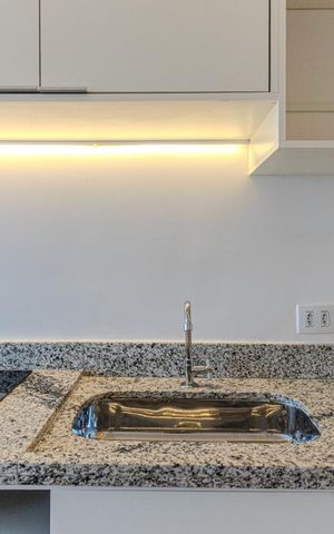 Studio para alugar com 27m², 1 quarto e sem vaga Studio para alugar com 27m², 1 quarto e sem vagaCozinha