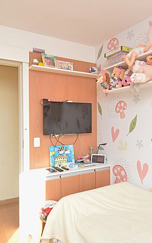 Apartamento à venda com 71m², 2 quartos e 2 vagasQuarto 1