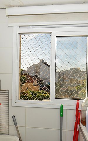 Apartamento à venda com 71m², 2 quartos e 2 vagasJanela da Área de serviço