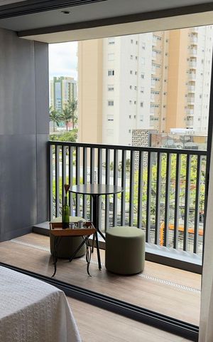 Studio à venda com 31m², 1 quarto e sem vaga Studio à venda com 31m², 1 quarto e sem vagaVaranda