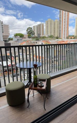 Studio à venda com 31m², 1 quarto e sem vaga Studio à venda com 31m², 1 quarto e sem vagaVaranda