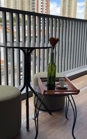 Studio à venda com 31m², 1 quarto e sem vaga Studio à venda com 31m², 1 quarto e sem vagaVaranda