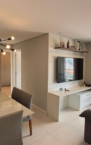 Apartamento à venda com 59m², 2 quartos e 1 vaga Apartamento à venda com 59m², 2 quartos e 1 vagaSala