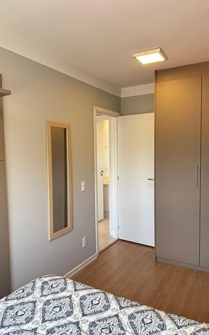 Apartamento à venda com 59m², 2 quartos e 1 vaga Apartamento à venda com 59m², 2 quartos e 1 vagaQuarto 1