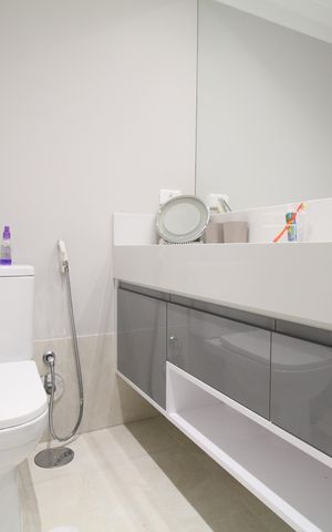Apartamento à venda com 217m², 3 quartos e 3 vagasBanheiro da Suíte 3