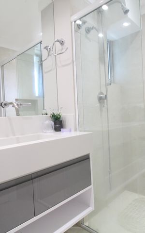 Apartamento à venda com 217m², 3 quartos e 3 vagasBanheiro da Suíte 3
