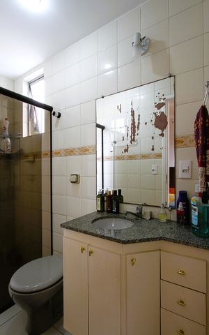 Apartamento à venda com 70m², 3 quartos e 2 vagasBanheiro do Quarto 3