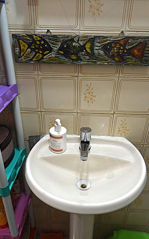 Apartamento à venda com 85m², 3 quartos e sem vagaBanheiro - Bacia