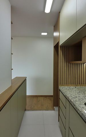 Apartamento à venda com 55m², 1 quarto e 1 vagaCozinha 
