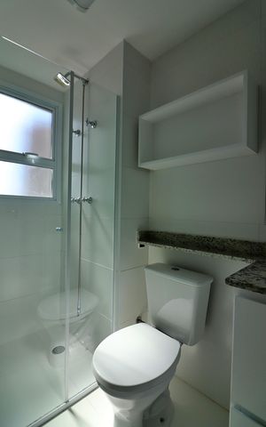 Apartamento à venda com 55m², 1 quarto e 1 vagaSuíte Banheiro 