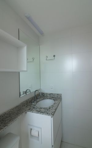 Apartamento à venda com 55m², 1 quarto e 1 vagaSuíte Banheiro 