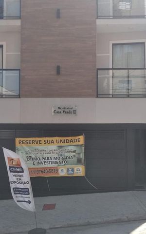 Apartamento à venda com 38m², 1 quarto e sem vaga Apartamento à venda com 38m², 1 quarto e sem vagaFachada