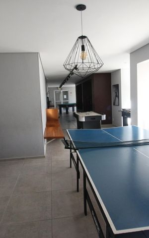 Apartamento para alugar com 50m², 2 quartos e 1 vagaÁrea comum - Sala de jogos