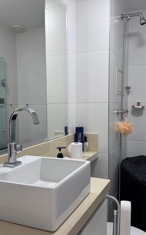 Apartamento à venda com 211m², 3 quartos e 2 vagas Apartamento à venda com 211m², 3 quartos e 2 vagasBanheiro Social