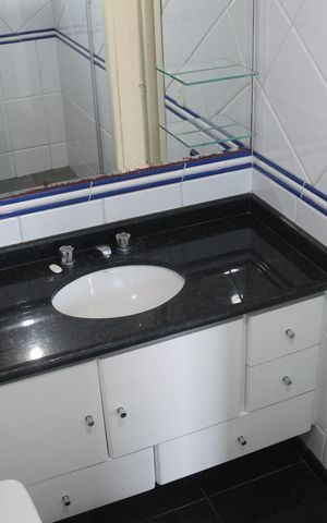 Apartamento à venda com 154m², 3 quartos e 2 vagasBanheiro da Suíte 1