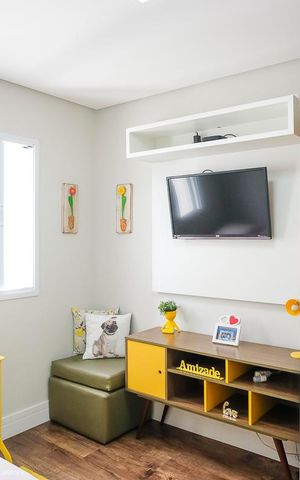 Apartamento à venda com 125m², 3 quartos e 3 vagasQuarto 2