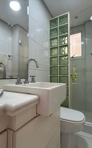 Apartamento para alugar com 170m², 3 quartos e 2 vagasBanheiro Social