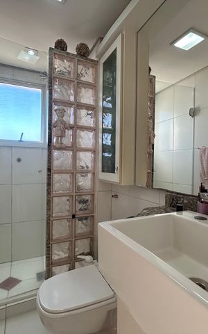 Apartamento para alugar com 170m², 3 quartos e 2 vagasBanheiro da Suíte