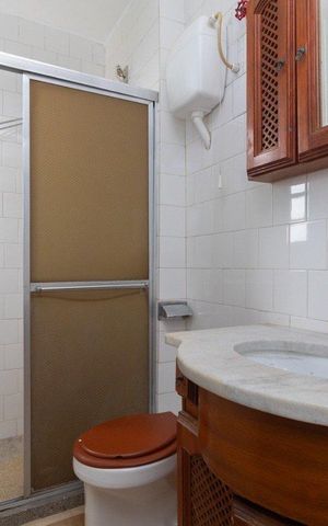 Apartamento para alugar com 47m², 2 quartos e 1 vaga Apartamento para alugar com 47m², 2 quartos e 1 vagaBanheiro