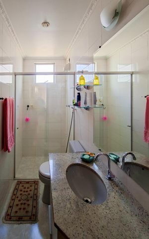 Apartamento à venda com 78m², 3 quartos e 1 vagaBanheiro 2