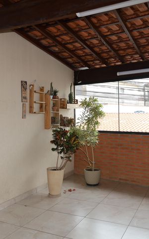 Casa à venda com 80m², 2 quartos e 1 vagaVaranda e Churrasqueira