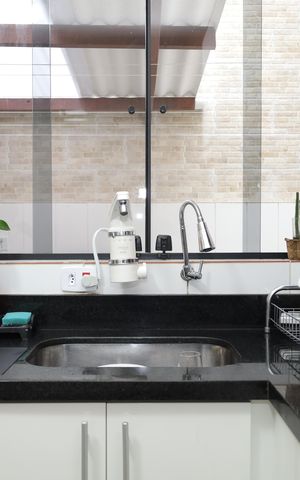 Casa à venda com 80m², 2 quartos e 1 vagaCozinha