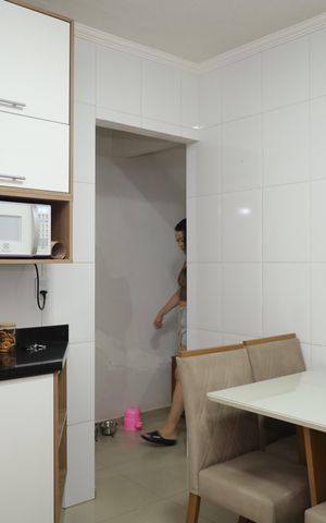 Casa à venda com 80m², 2 quartos e 1 vagaCozinha