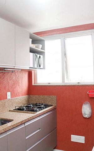 Studio à venda com 32m², 1 quarto e 1 vagaCozinha