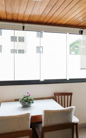 Apartamento à venda com 140m², 4 quartos e 2 vagasVaranda gourmet