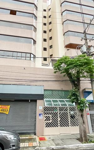 Apartamento à venda com 140m², 4 quartos e 2 vagasFachada + plaquinha
