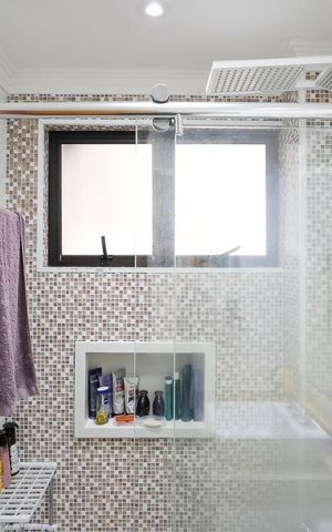 Apartamento à venda com 140m², 4 quartos e 2 vagasBanheiro da suíte 1