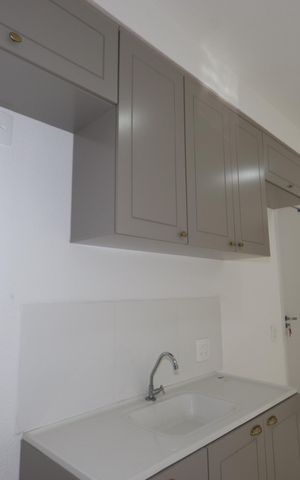 Apartamento à venda com 32m², 2 quartos e sem vagaCozinha e Área de Serviço