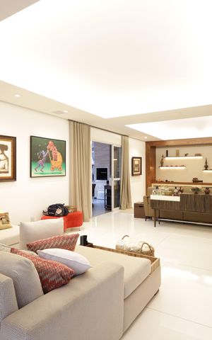 Casa de condomínio à venda com 420m², 4 quartos e 7 vagasSala
