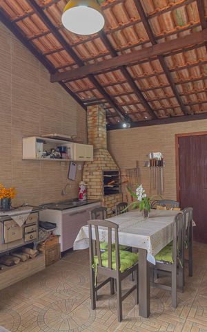 Casa à venda com 100m², 2 quartos e 3 vagas Casa à venda com 100m², 2 quartos e 3 vagasVaranda gourmet