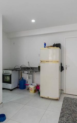 Apartamento à venda com 25m², 1 quarto e sem vaga Apartamento à venda com 25m², 1 quarto e sem vagaSala