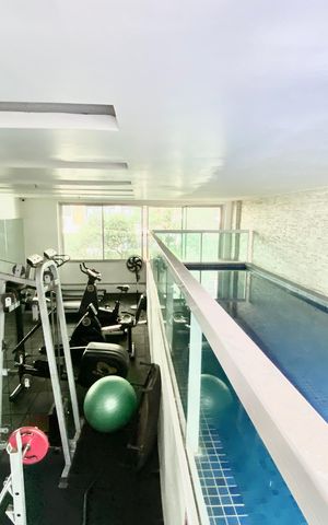 Apartamento à venda com 113m², 2 quartos e 2 vagas Apartamento à venda com 113m², 2 quartos e 2 vagasAcademia