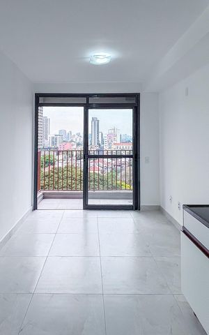 Studio à venda com 28m², 1 quarto e sem vaga Studio à venda com 28m², 1 quarto e sem vagaSala/Cozinha