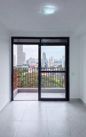 Studio à venda com 28m², 1 quarto e sem vaga Studio à venda com 28m², 1 quarto e sem vagaSala/Cozinha