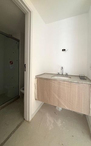 Apartamento à venda com 50m², 1 quarto e 1 vaga Apartamento à venda com 50m², 1 quarto e 1 vagaBanheiro