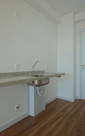 Studio para alugar com 28m², 1 quarto e sem vagaCozinha
