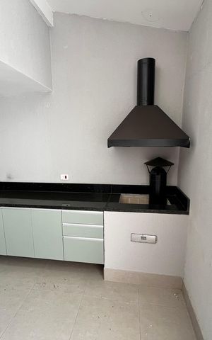 Casa de condomínio para alugar com 150m², 3 quartos e 2 vagas Casa de condomínio para alugar com 150m², 3 quartos e 2 vagasVaranda gourmet